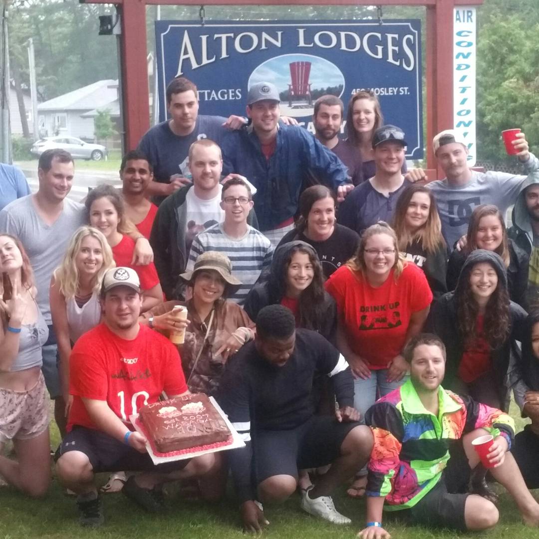 AltonLodges's tweet photo. They came for their after prom 10 years ago, and have come every year since. #altonlodges #wasagabeach #afterprom https://t.co/bFeltndjsK