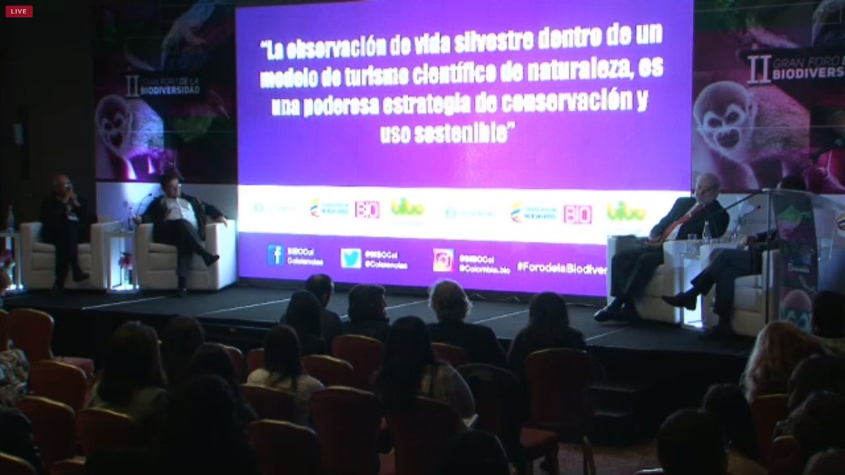 BIBOCol's tweet photo. "La observación de vida silvestre dentro de un modelo de turismo científico, es una poderosa estrategia de conservación y uso sostenible". https://t.co/5VNtAzwATo