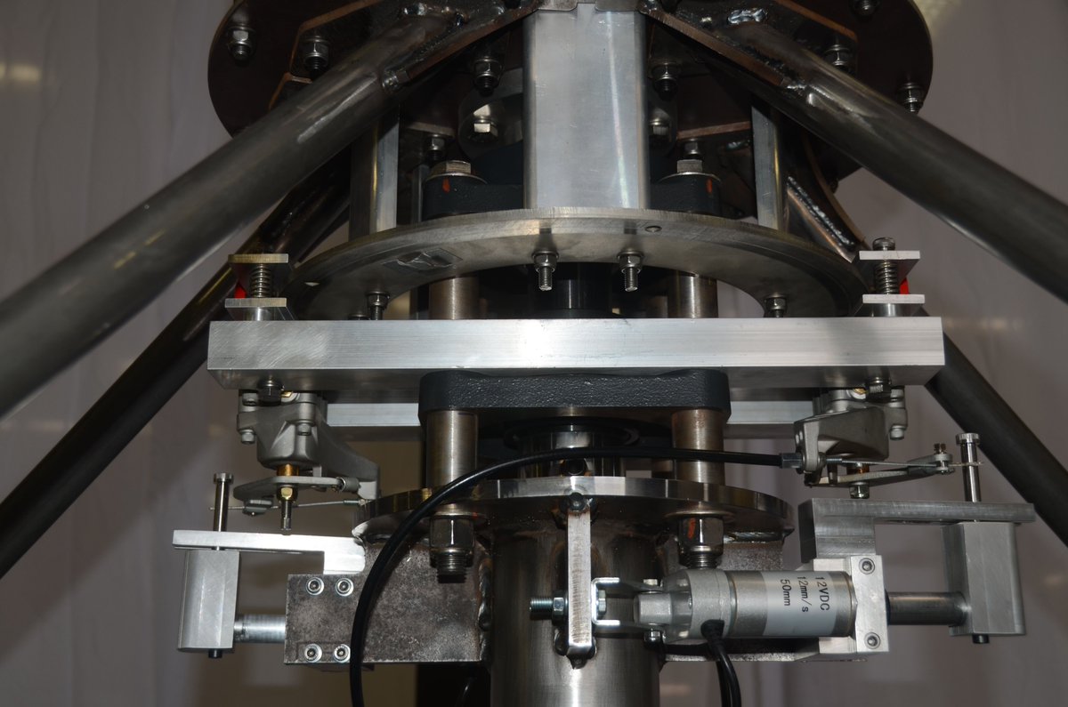 sauer_energy's tweet photo. The WindCutters proprietary braking system utilizes a disc brake with dual calipers to provide quick, reliable braking of the turbine. https://t.co/l9jyN3a82z