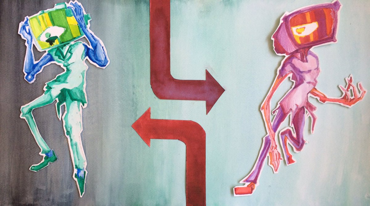 Internal Conflict
William Gilbert
Ink &amp; Watercolor on Paper
13 X 24 inches
June Artist Immersion Program