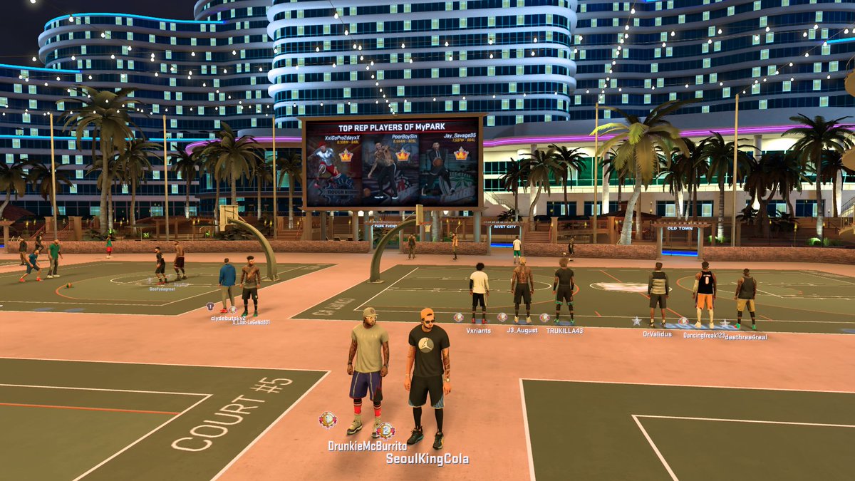 SquadHigh's tweet photo. Let's get ready to rumble #2K17 #MyPark #Sports #Twitch #Stream #NBA2K17 #PS4share https://t.co/XnNR9m9spE