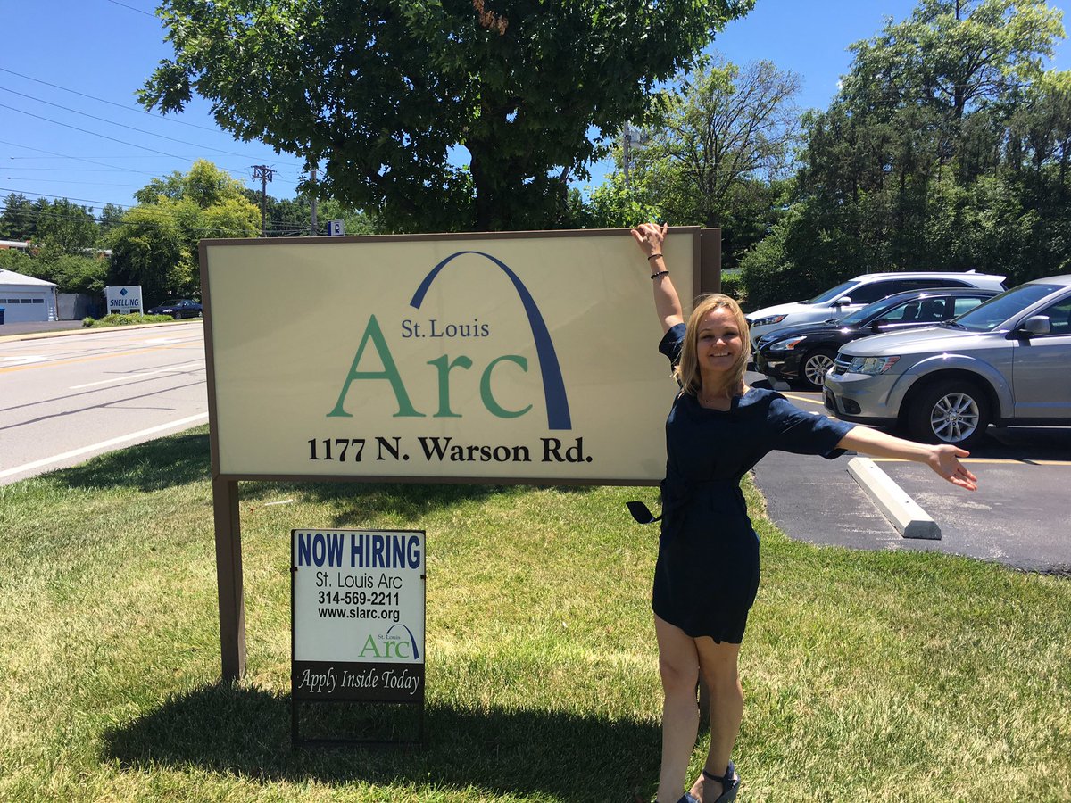 So I told my driver I wanted to go see the Arch...