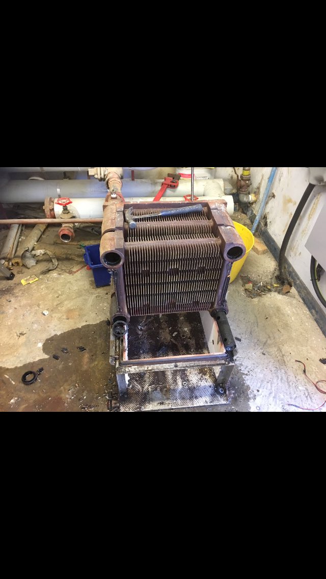 BelmontHeating's tweet photo. This weeks project: Ideal Concorde out - @ViessmannUK boiler in with all system alterations! 

More photos to follow as the job progresses! https://t.co/TaP2E7KeUq
