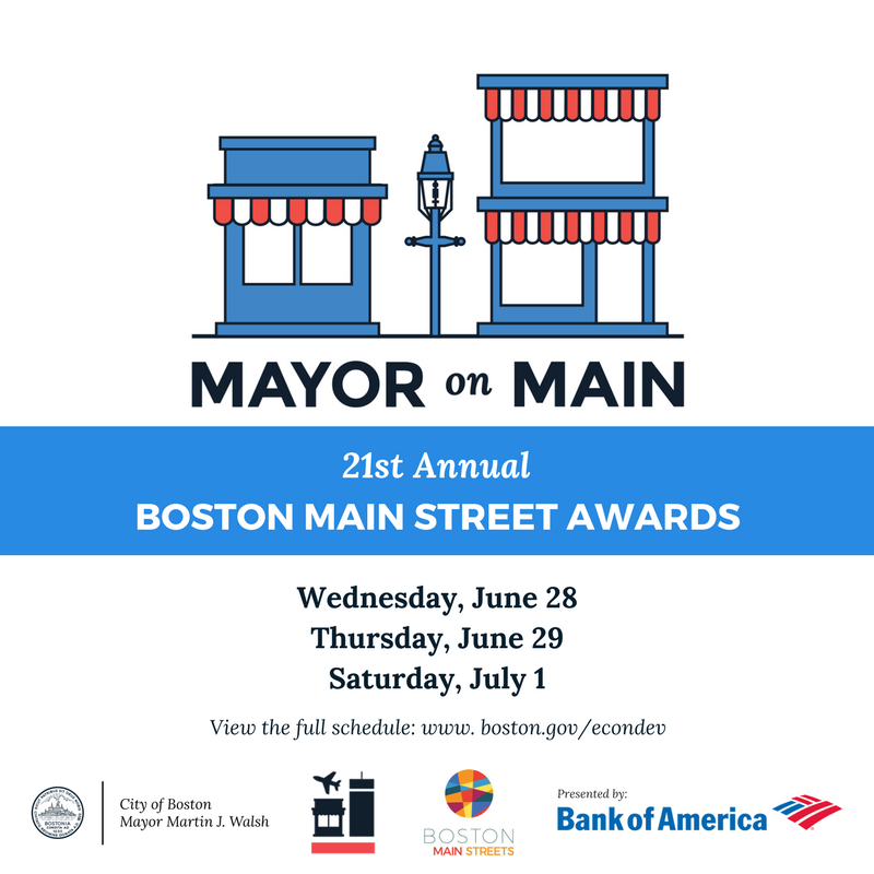 CityOfBoston's tweet photo. β
12 stops
β
3 days
β
1 trolley
#MayorOnMain is coming to a @BosMainStreets near you. See the schedule: https://t.co/XO64dmGOrq https://t.co/Zr67Nk7BWH