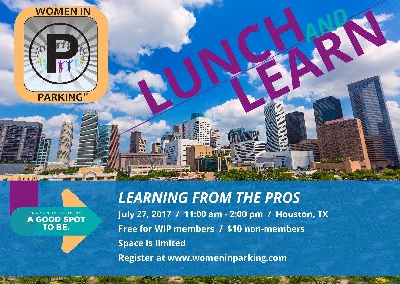 Join WIP in Houston for their Lunch and Learn: Learning from the Pros on July 27th. Register at: buff.ly/2tiNVgD