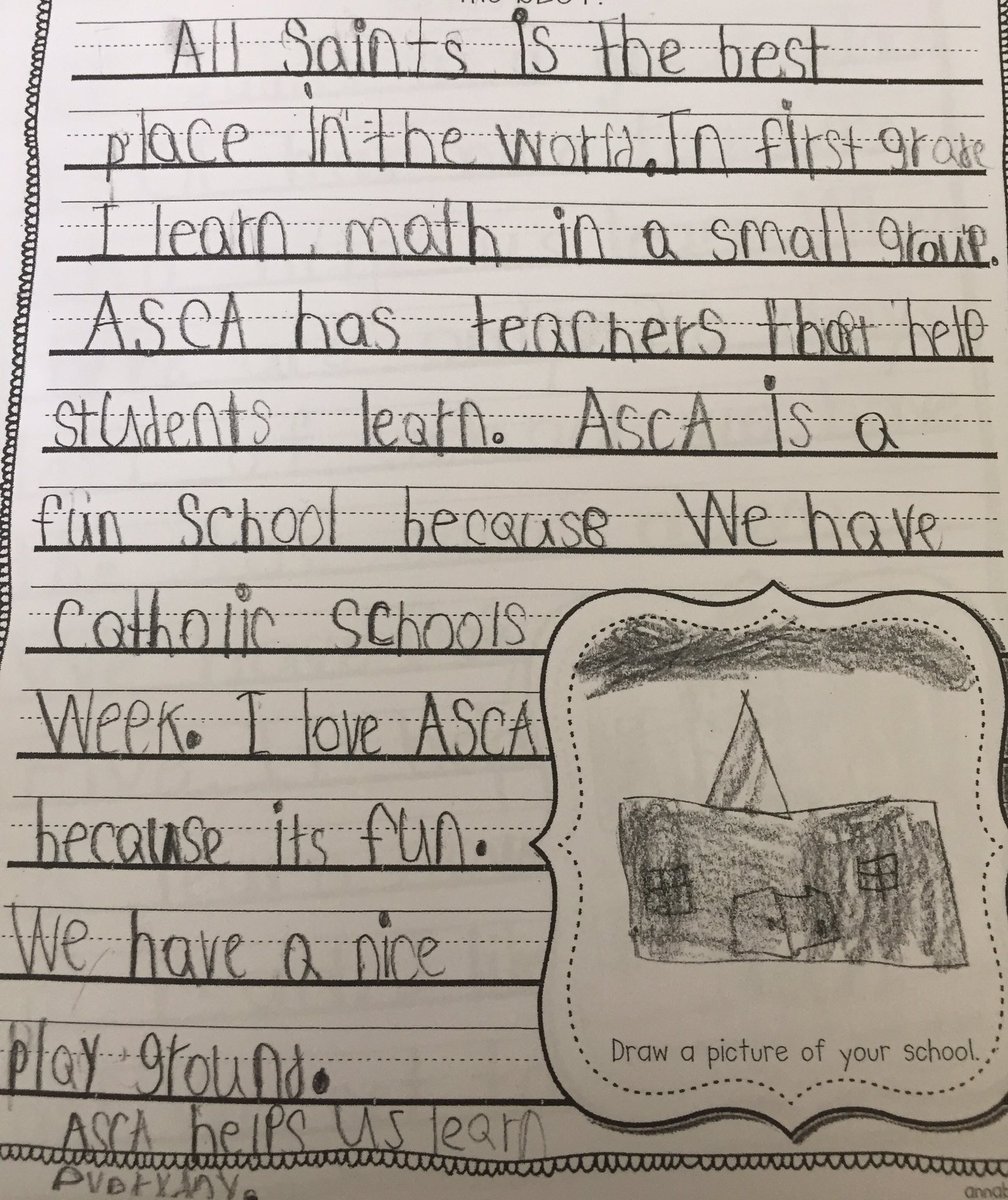 All Saints Catholic Academy (@asca_albany) on Twitter photo Ever wonder what our students think of ASCA? Here are some first graders' thoughts! <a href="/RCDASchools/">RCDA Schools</a> @AlbanyDiocese Ever wonder what our students think of ASCA? Here are some first graders' thoughts! <a href="/RCDASchools/">RCDA Schools</a> @AlbanyDiocese