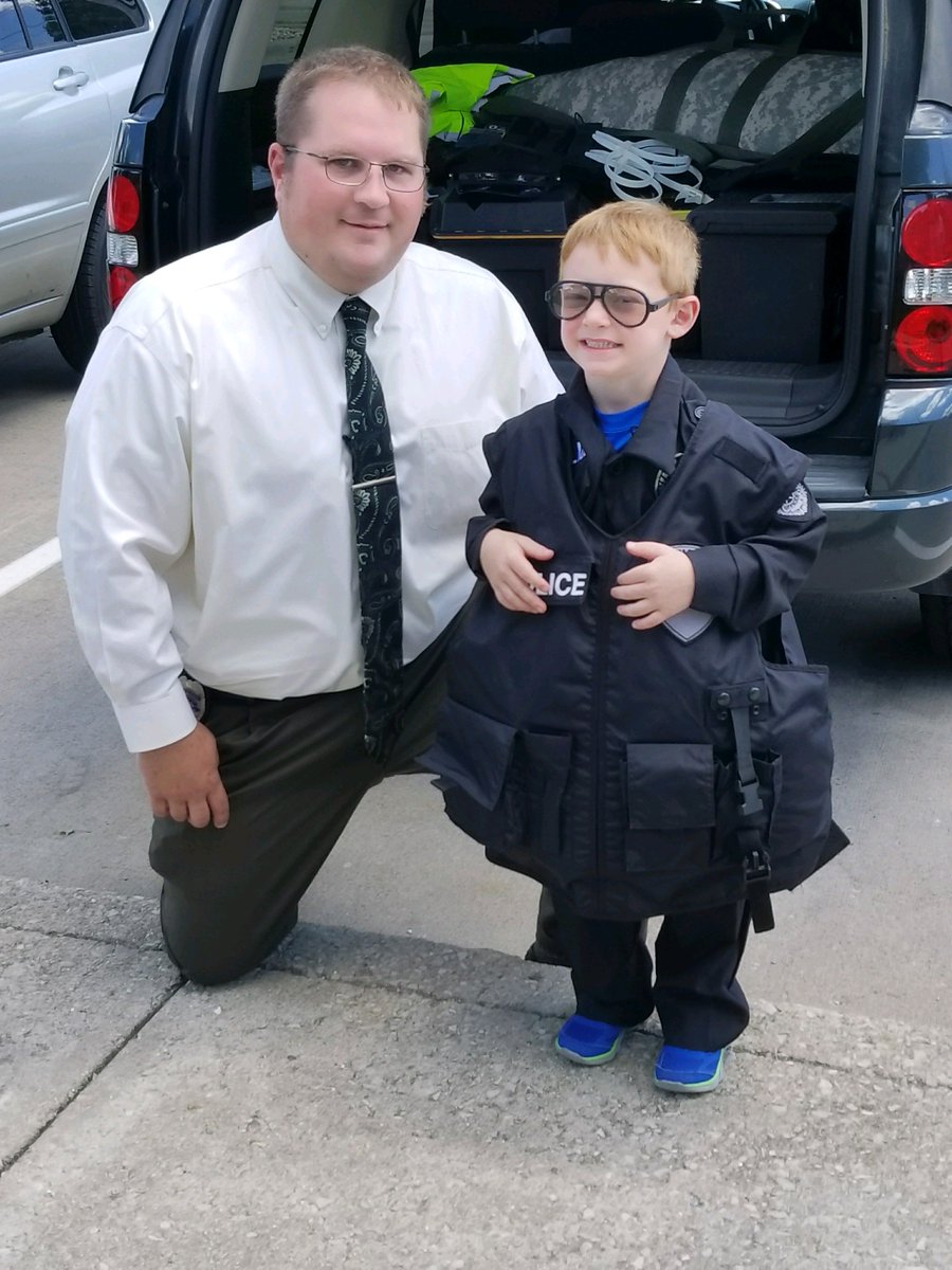 Our new Officer Robbie rockin #NationalSunglassesDay!