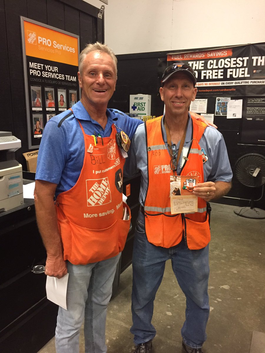 Rod received a HOMER from the PARs for excellent delivery services to Managed Accounts <a href="/OrlandoDepot/">Home Depot Orlando</a> <a href="/RyanGeorgeHD/">Ryan George</a>