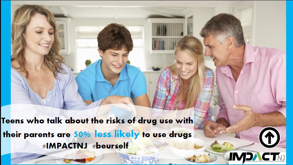 NJPN's tweet photo. The conversation can start from both sides- talk ti your parents about why you're #drugfree! #impactnj #youthimpactingnj #njprevention #ati https://t.co/nchzLZaCj6