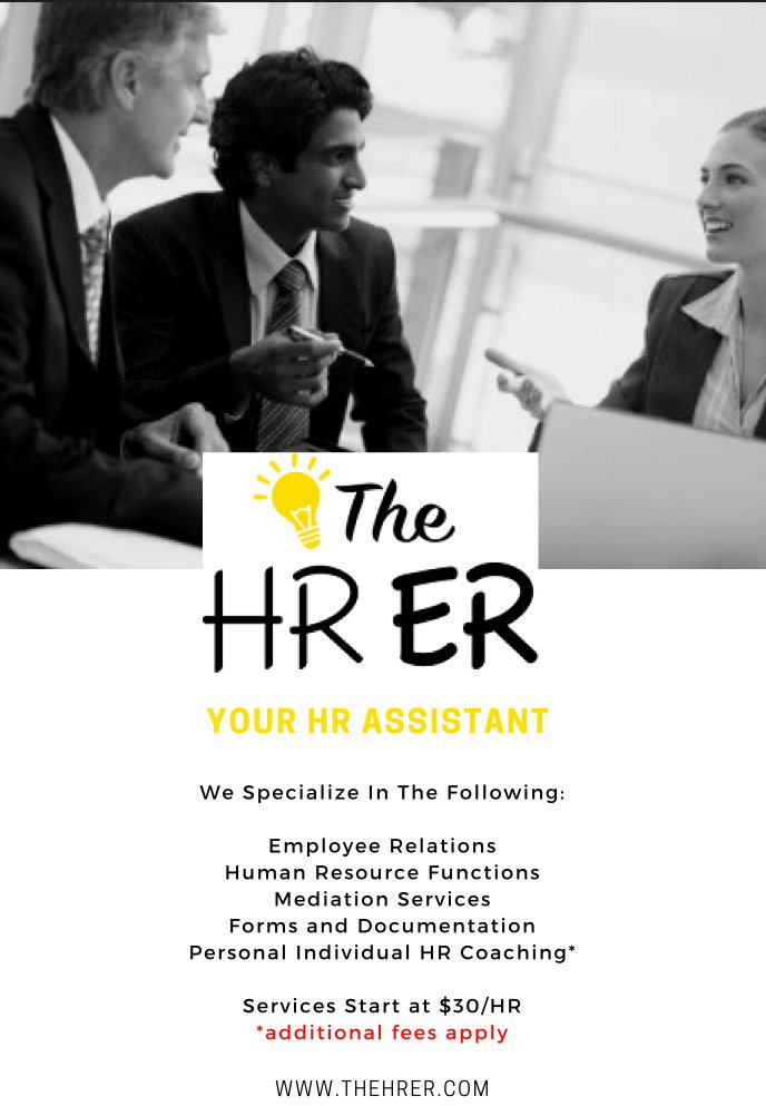 thehrer1's tweet photo. Check us out!
#hrconsultant #hr #humanresources #smallbusiness #consultant #entrepreneur #charlotte #hrvirtualassistant https://t.co/wYS7NpVNpf