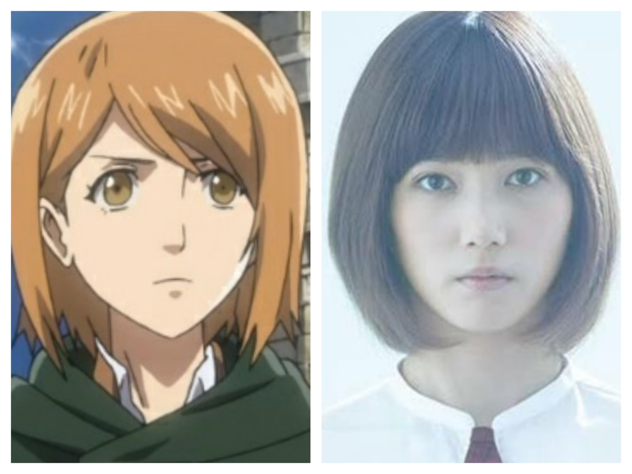 アーニャ カウダ A Twitter こんなキャストで実写化どう 本田翼 進撃の巨人 ペトラ ペトラ ラル アーニャ カウダ A Twitter こんなキャストで実写化どう 本田翼 進撃の巨人 ペトラ ペトラ ラル
