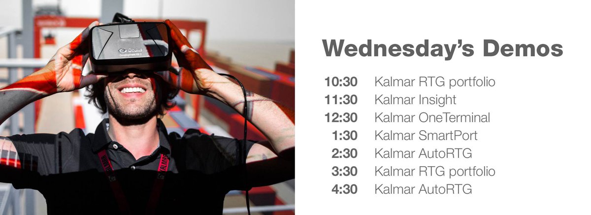 Kalmarglobal's tweet image. Kalmar #lifetimeservices ensure that your operations work at an optimal level, day in and day out. Visit us at #TOCWorldwide @TOCWorldwide