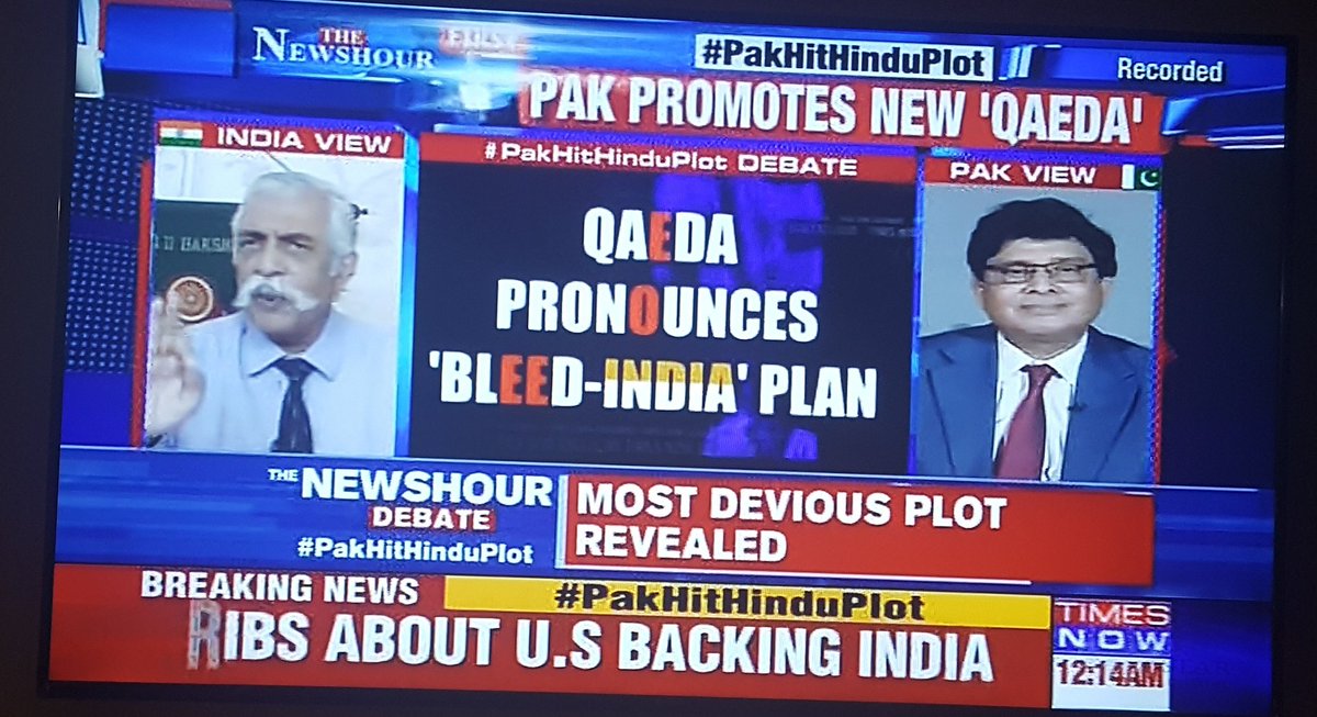 blue21sky's tweet image. #PakHitHinduPlot
Pakistan👿unleashes'Qaeda'which says
🔽
HINDUS=ENEMY👉NUMBER 1

@narendramodi sir🙏time 2DIVIDE enemy🐖PAKISTAN IN MILLION PARTS