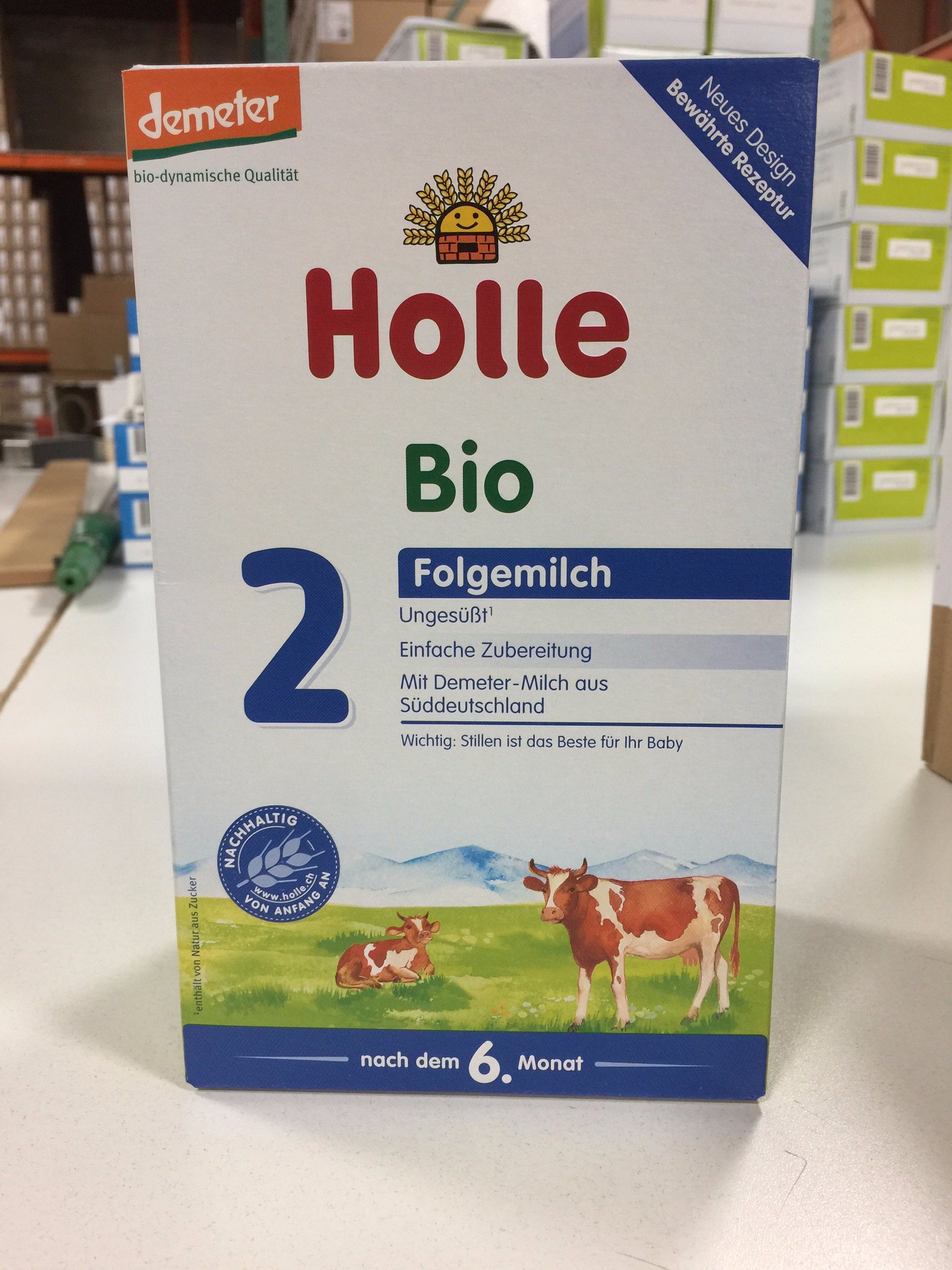 organic start holle goat