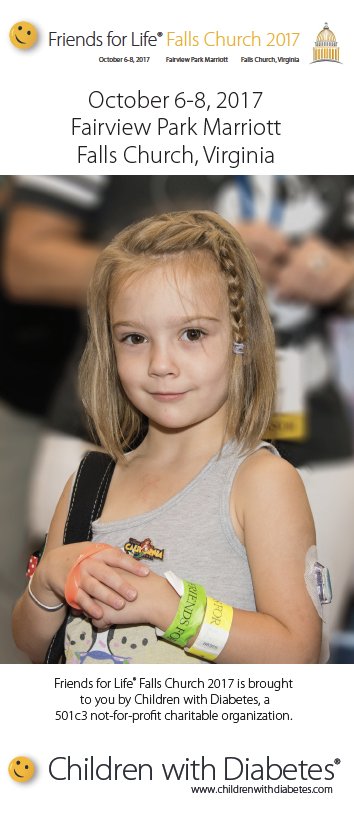 AADEVirginia's tweet image. Check out the Children with Diabetes Friends for Life: Falls Church 2017 event on October 6-8, 2017! See flyer for details