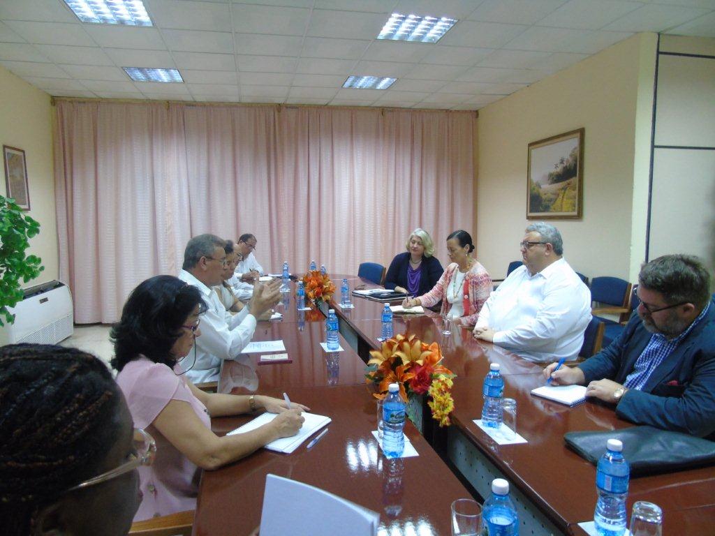 New Zeland Chancellor met with Cuban authorities.