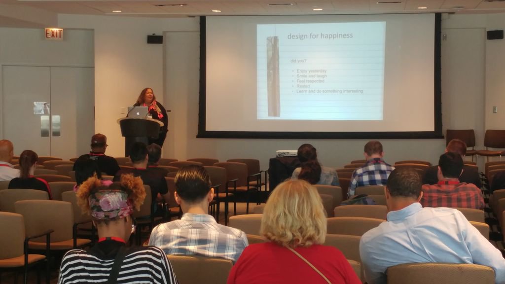CoderConference's tweet image. Our featured speaker Sandee Kastrul led an awesome session called &quot;The Power of Diversity&quot; #coderconference #diversity