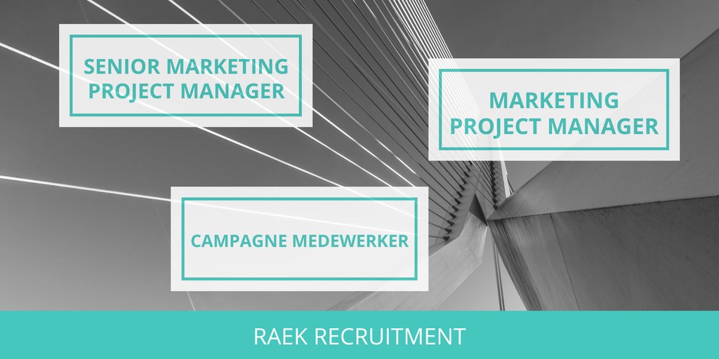 Zin om morgen vorm te geven? #vacature Campagne Medewerker bij mooi bureau in #rotterdam tinyurl.com/y9e7a8mp