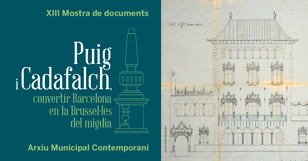 craifgh's tweet image. Convertir BCN en la Brussel·les del migdia @PuigiCadafalch Arxiu Municipal Contemporani, comissari Joan Molet #ArtUB bit.ly/2sYeIvL