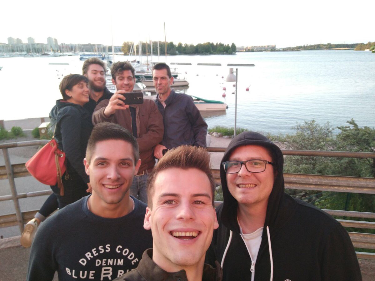 KarenDjonck's tweet photo. Exploring Helsinki! #jaEEC17 @IOBee_BE @vlajovzw https://t.co/CC6KEpIdyk