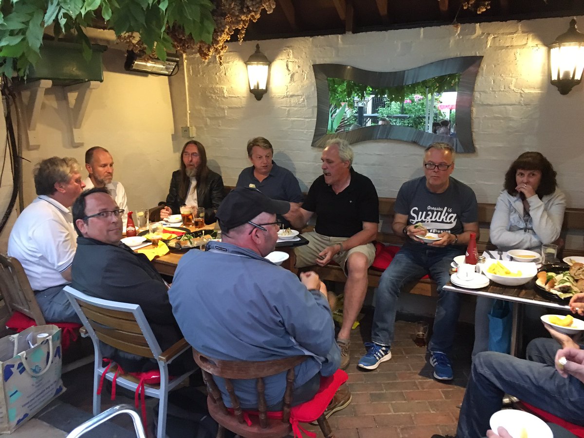 Worcester Beer Cider &amp; Perry Festival organisers meeting in the Morgan in Malvern to finalise plans for the event. It's 17th-19th August!!