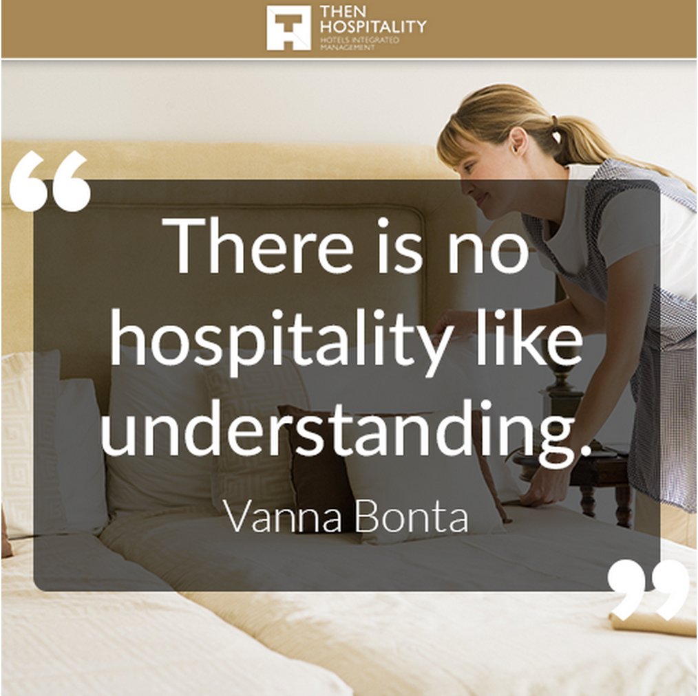 Put your customers first, and repeat business will follow.

#VannaBonta #StayAwhile #ThenHospitality