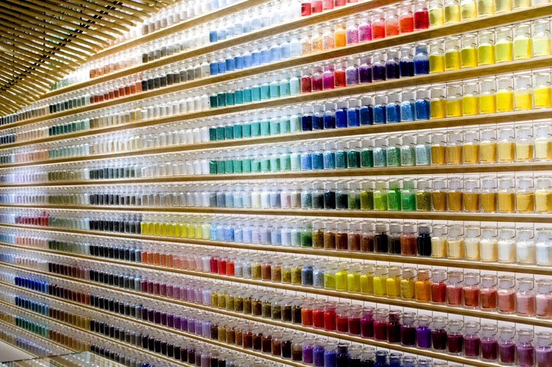 'Pigment' shop in Tokyo #pure #colour