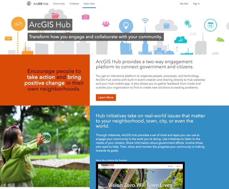 ajturner's tweet photo. welcome to ArcGIS Hub

Engage public communities with policy-driven initiatives. Open Data with a Purpose. @esri

https://t.co/2YLGaZJK1y https://t.co/JxXjUDrRXA