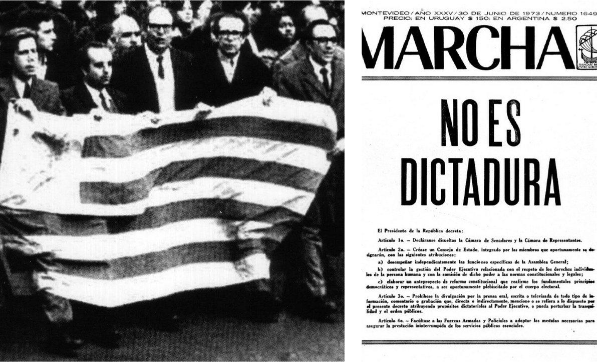 Hoy es el Día de la resistencia y defensa de la democracia. universidad.edu.uy/prensa/renderI…