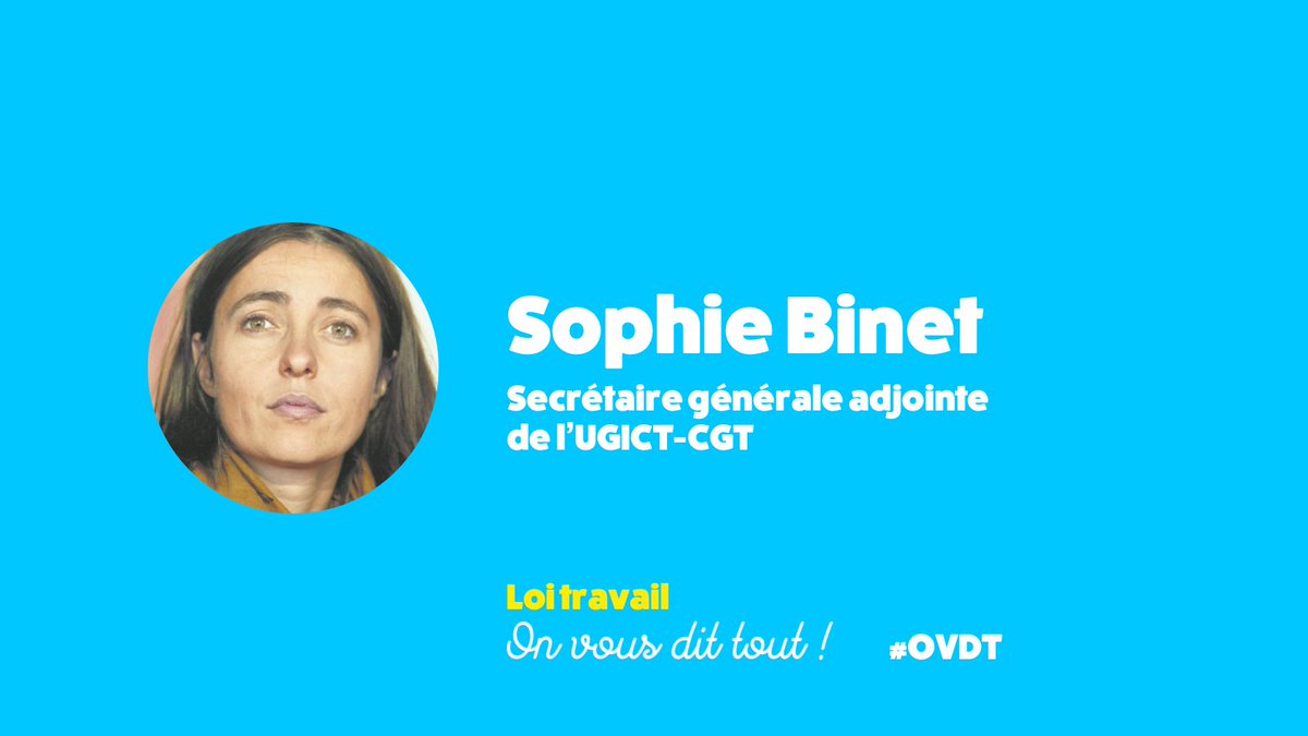 "Permettre aux salarié.e.s de siéger dans les instances de décision doit être une priorité pour les syndicats." #OVDT #LoiTravailXXL