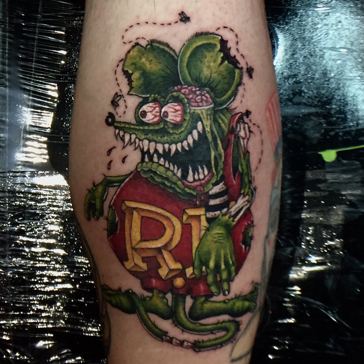 Rat fink inspired corn skater #tattoo #tattoos #beauty in. 