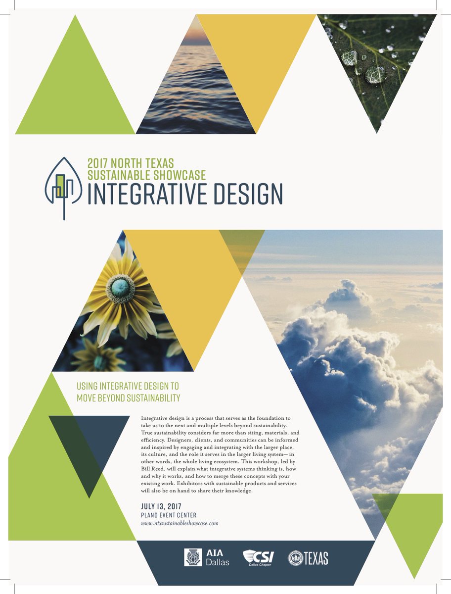 Join us for the North Texas Sustainable Showcase on July 13th! bit.ly/2tUcs8I