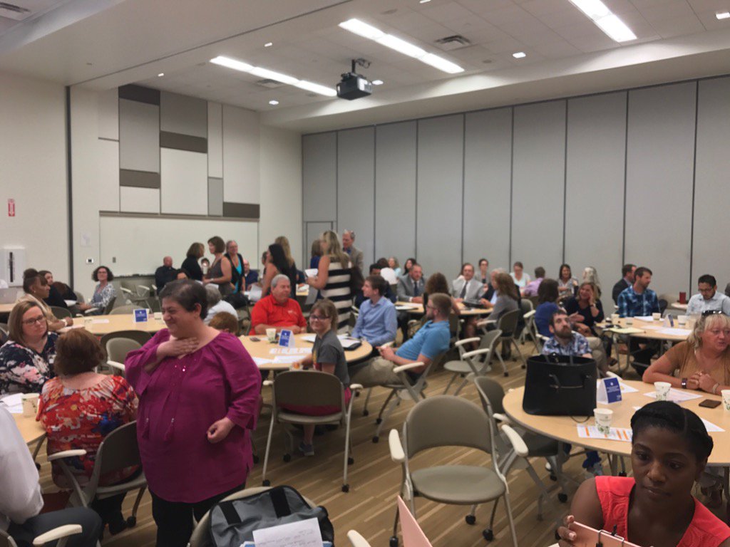 #whathappenstomorrow. Big crowd. Federal healthcare event at United Way in Cincinnati, 2400 reading rd. Join us!