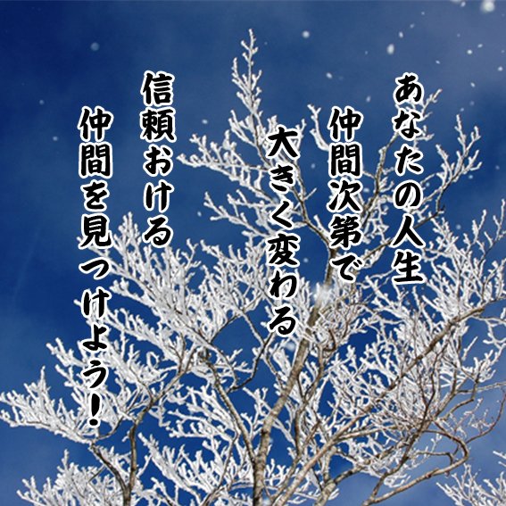 癒しの名言と音楽 Twitter પર 心が折れそうな時は 心も寂しい時です 仲間がいれば 救われたはずです T Co Rmujxoxmvn あなたの人生仲間次第で大きく変わる 今日の一言 名言 今日の一言