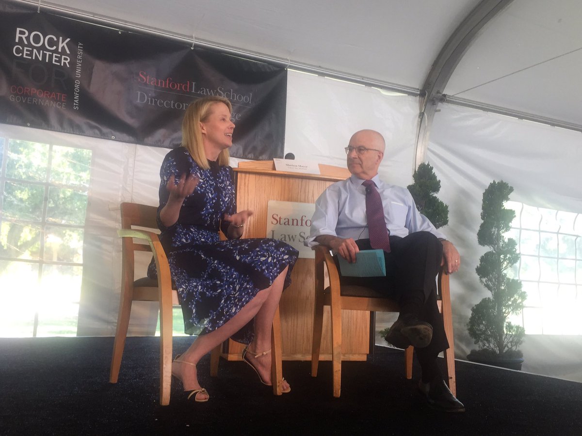 Amanda Packel (@amandapackel) on Twitter photo Listening to reflections from <a href="/marissamayer/">marissamayer</a> on women in leadership in Silicon Valley. <a href="/StanfordRock/">Rock Center for Corporate Governance at Stanford</a> #directorscollege. Listening to reflections from <a href="/marissamayer/">marissamayer</a> on women in leadership in Silicon Valley. <a href="/StanfordRock/">Rock Center for Corporate Governance at Stanford</a> #directorscollege.