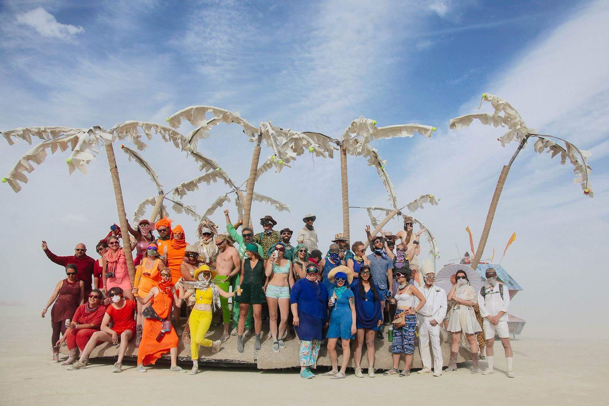 Sneak peek the theme camps on the playa this year (NOT a full list!) burningman.org/event/brc/2017… (📷: Lauren Elizabeth Randolph)
