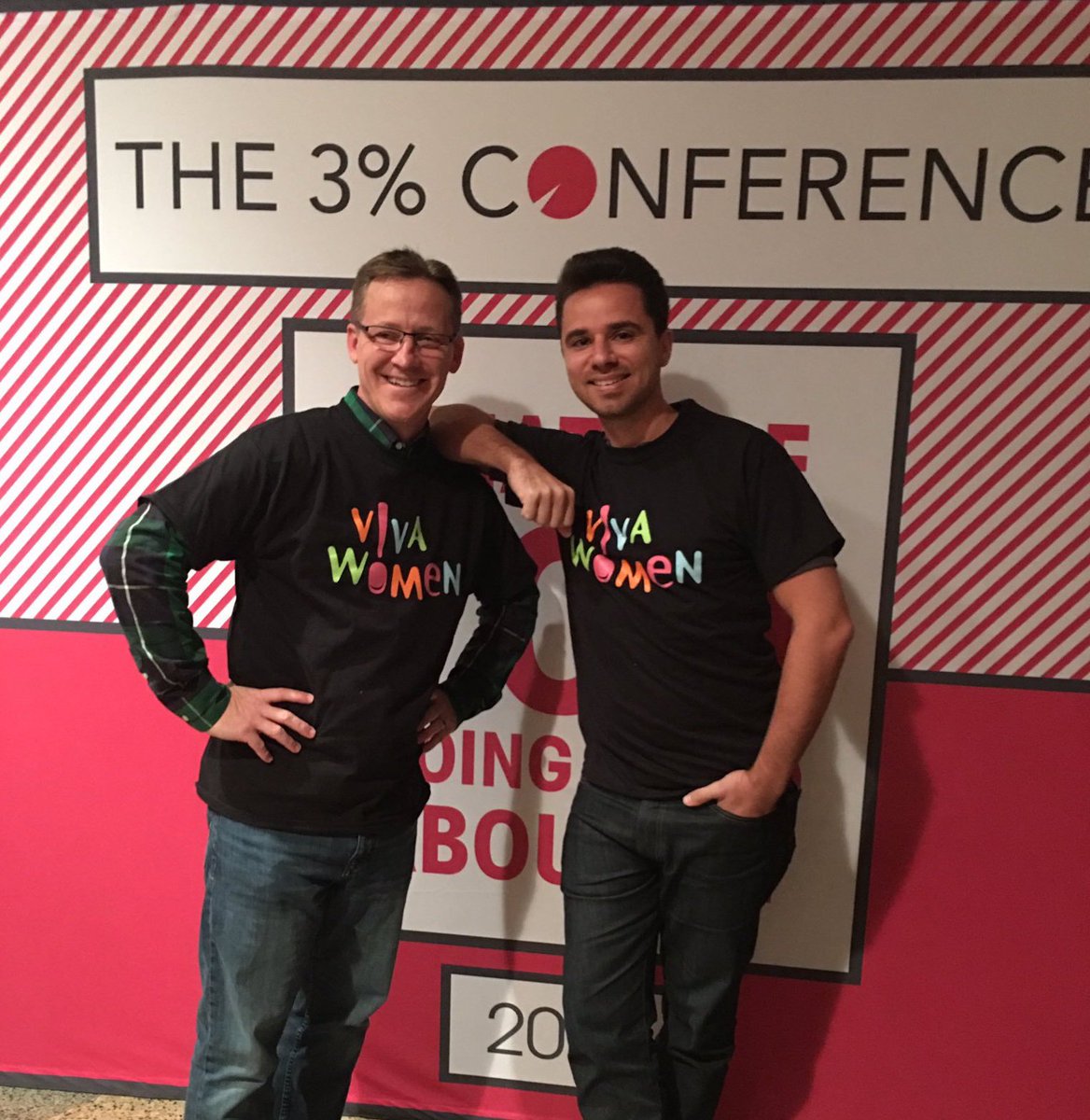 rcam917's tweet photo. NOV 2016: Doing our part as #Manbassadors at the 3% Conference and beyond... #BackfillingContent https://t.co/GqoKe3Uho7