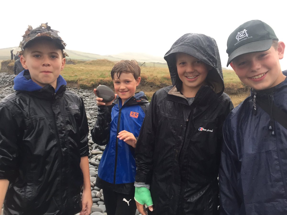 Yes....it has rained but everyone still smiling.