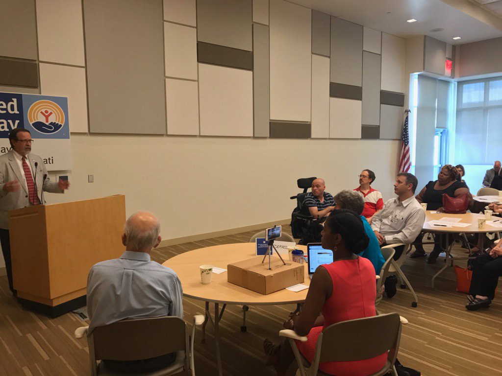 #whathappenstomorrow. Neil Tilow, CEO Talbert House speaks of harmful consequences of proposed healthcare reform.