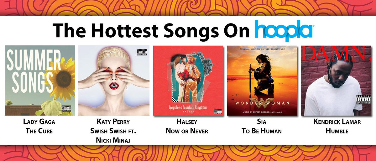 hooplaDigital's tweet photo. #MondayMusic
Hear the #hottestsongsonhoopla! https://t.co/inxkTD3aDG https://t.co/wEcwhWCkyN