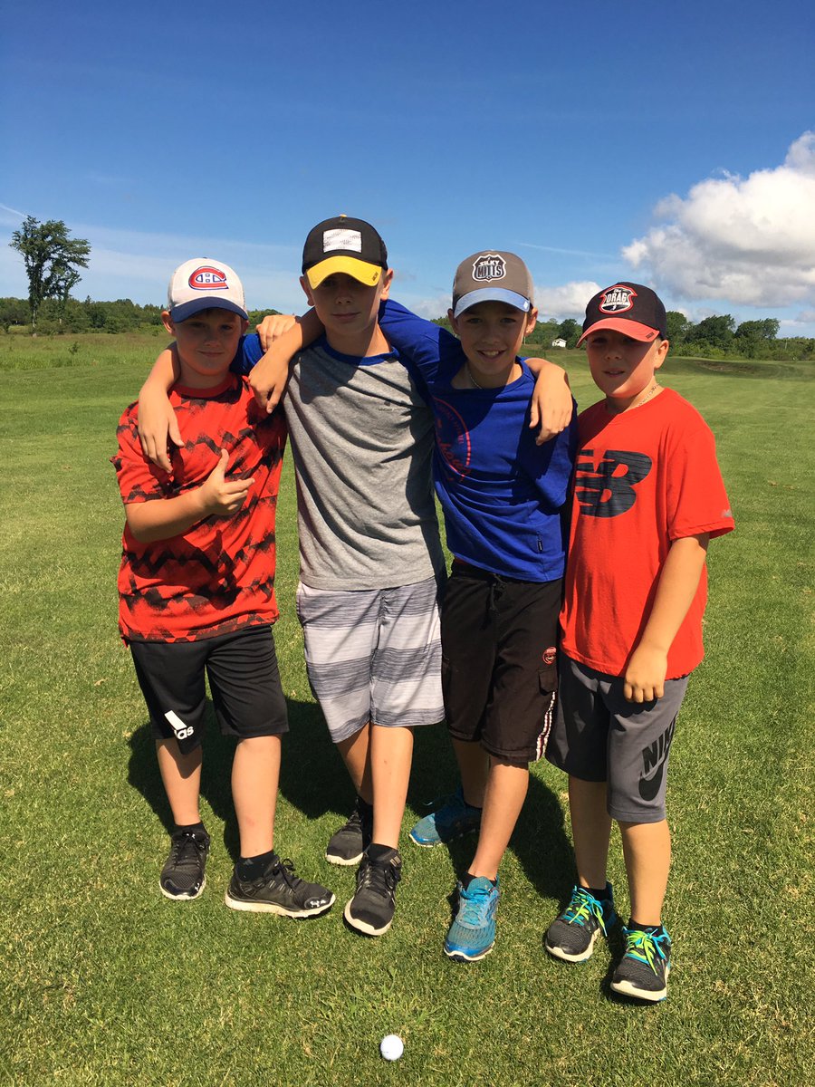 aps_peltier's tweet photo. Ss have fun golfing. Thanks @RainbowRidge_GC for making our visit great!  #AssiginackPS https://t.co/BKPM06RDzU