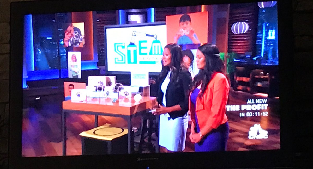 Watching <a href="/ABCSharkTank/">Shark Tank</a> rerun and super excited to see these #GirlsInSTEM  from <a href="/STEMCenterUSA/">STEM Center USA</a> killing it!