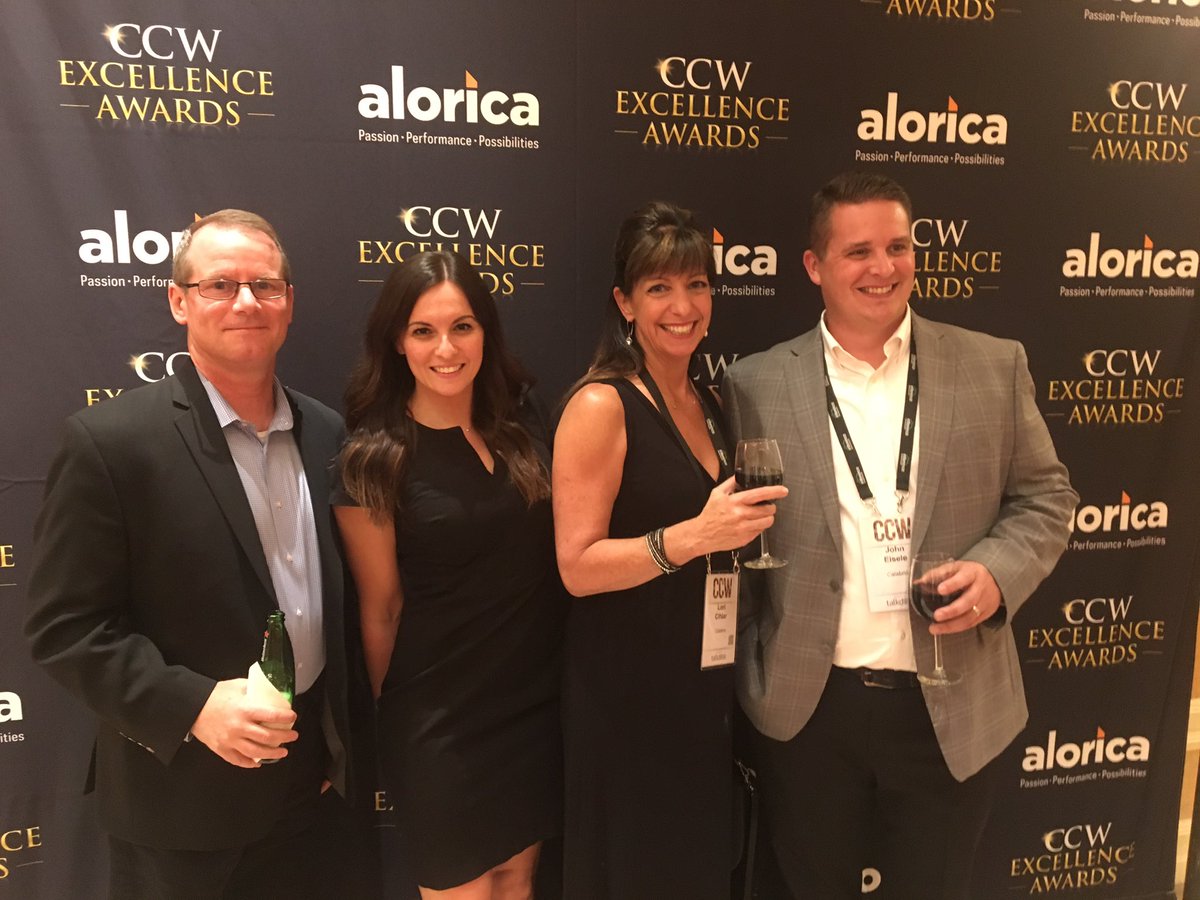 BjBitsky's tweet photo. Five9: Great to run into our Calabrio friends at #CCWAwards CallCenterWeek #Omnichannel #WFO #CallCenterWeek #CCW2… https://t.co/Hy0t9uKeKG