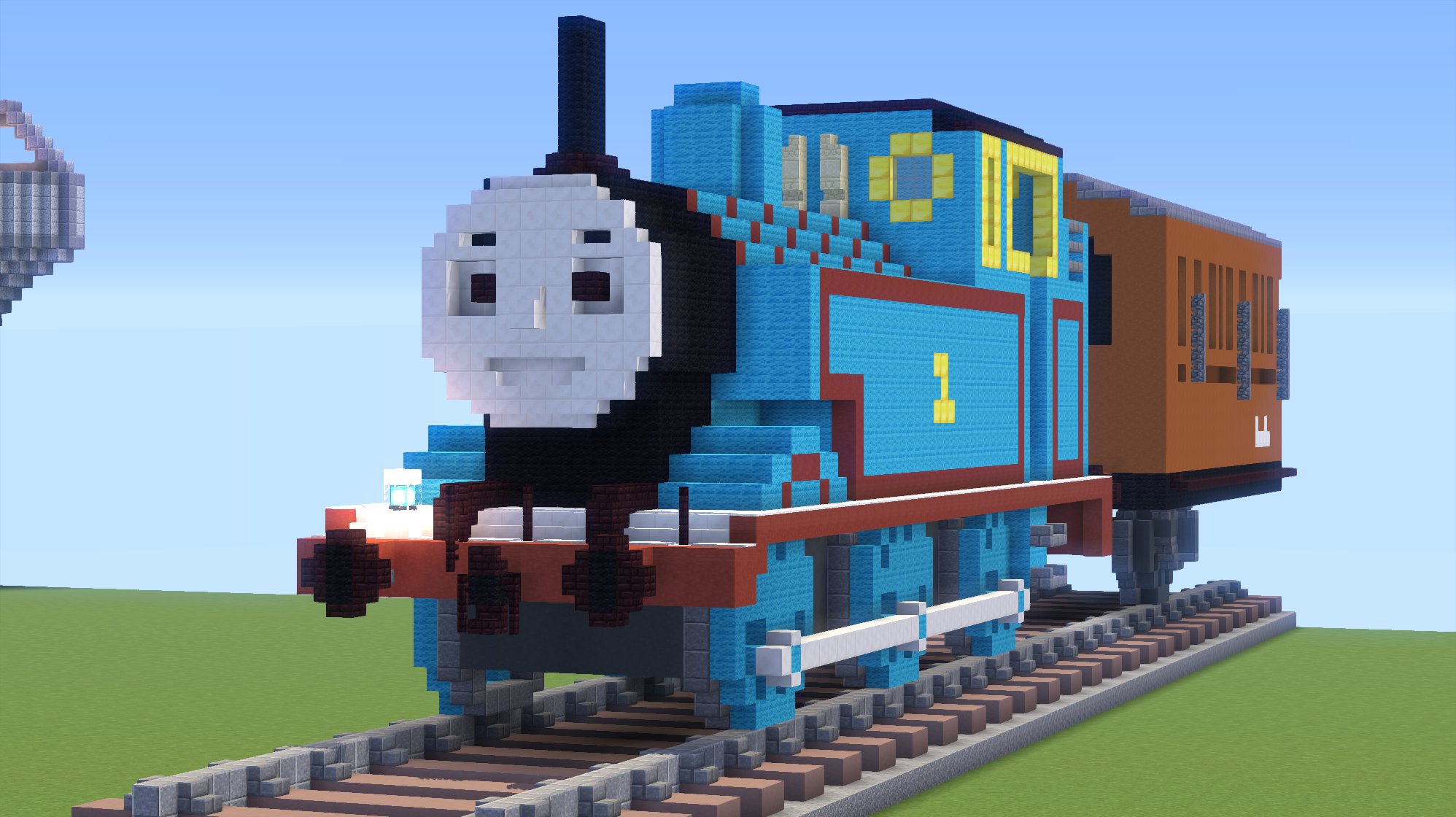 CraftyFoxe on Twitter: "Thomas the Tank Engine in 