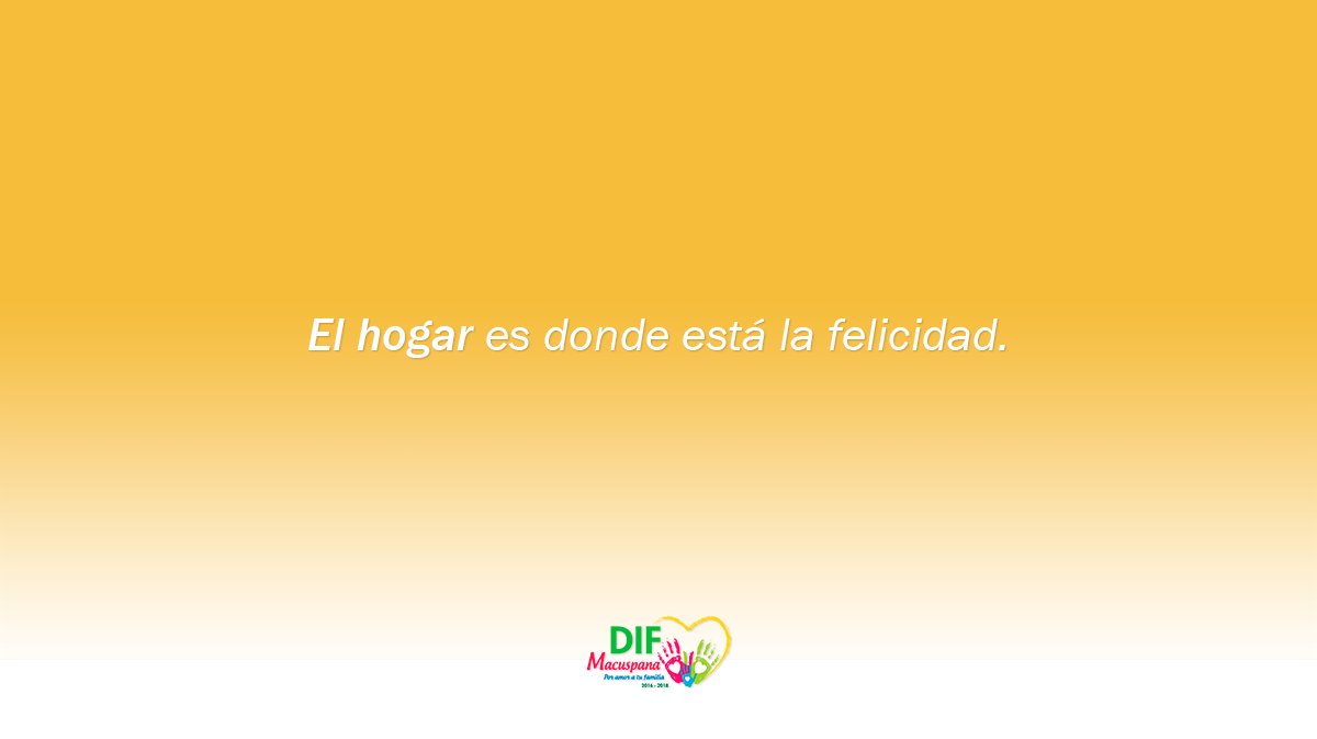 MacuspanaDIF's tweet photo. Una casa esta hecha paredes y techo; un hogar se construye con amor y felicidad. ¡Comparte el mensaje! https://t.co/6mzKP3Jrz8