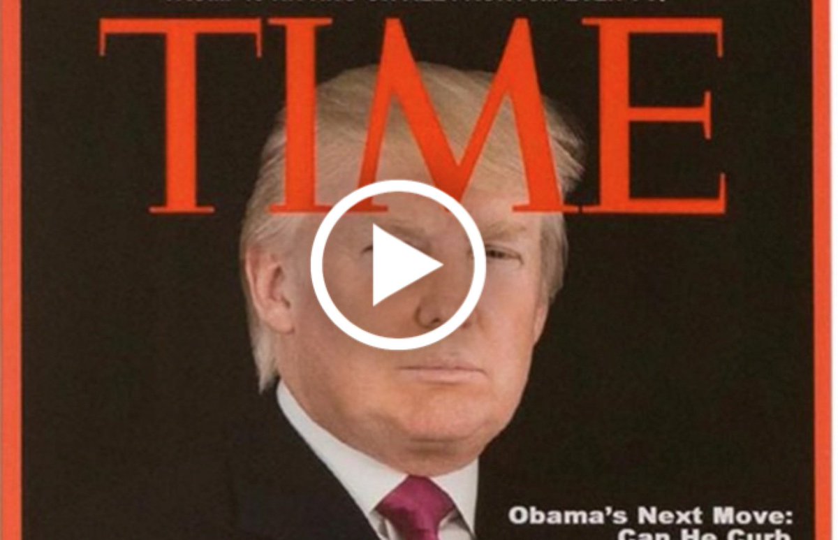 PoliticsChattr's tweet photo. .@POTUS puts up fake Time covers at his golf resorts. – https://t.co/jwToFuQm3Y https://t.co/lQ2IvscaCt