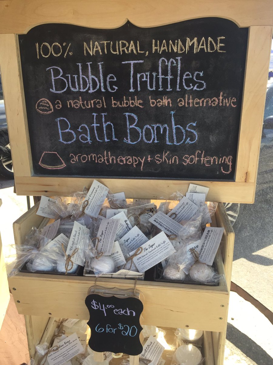 DeerfootCity's tweet photo. New for this week: Handmade bath and body products from @bubblesandbalms #natural #bubbletruffles #beardoil #healthyskin https://t.co/yEdH9iYVeW