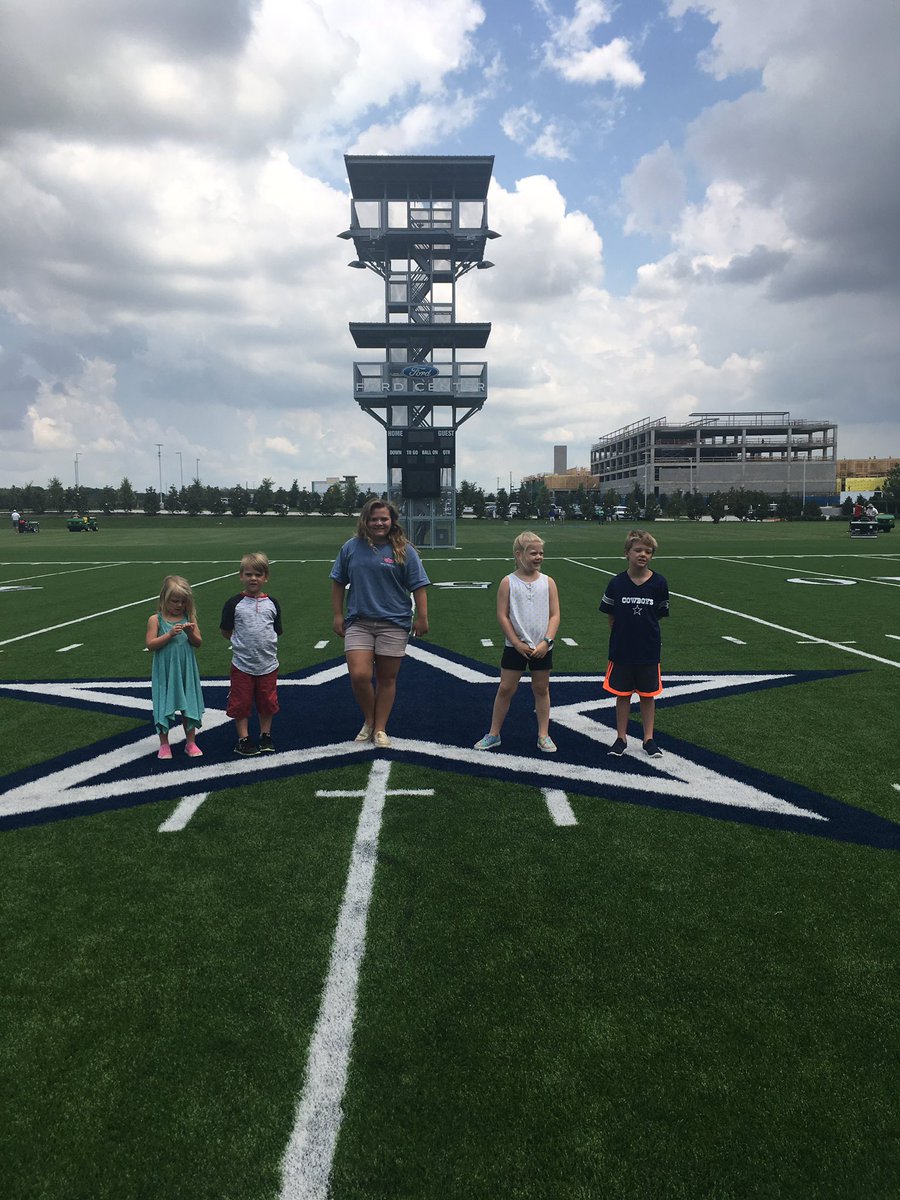 tkhiller's tweet photo. Just a fun day @TheStar no biggie. #DallasCowboys #FuninTexas https://t.co/txPjKQ5KiB