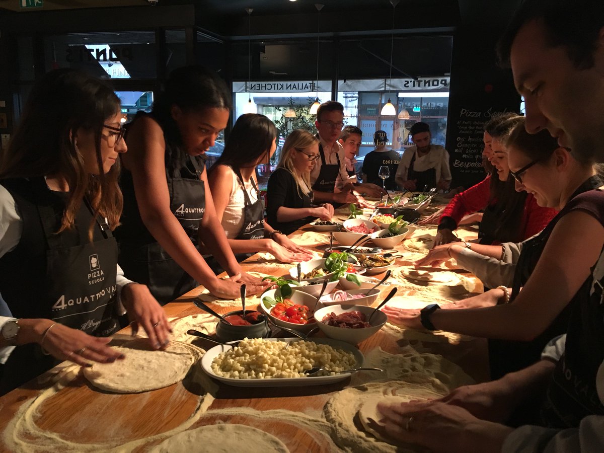 LifeinaLawFirm's tweet photo. Textbook pizza tossing on display from the first 2017 summer scheme @PontisIK #Naturals https://t.co/kyxhpoZQhi