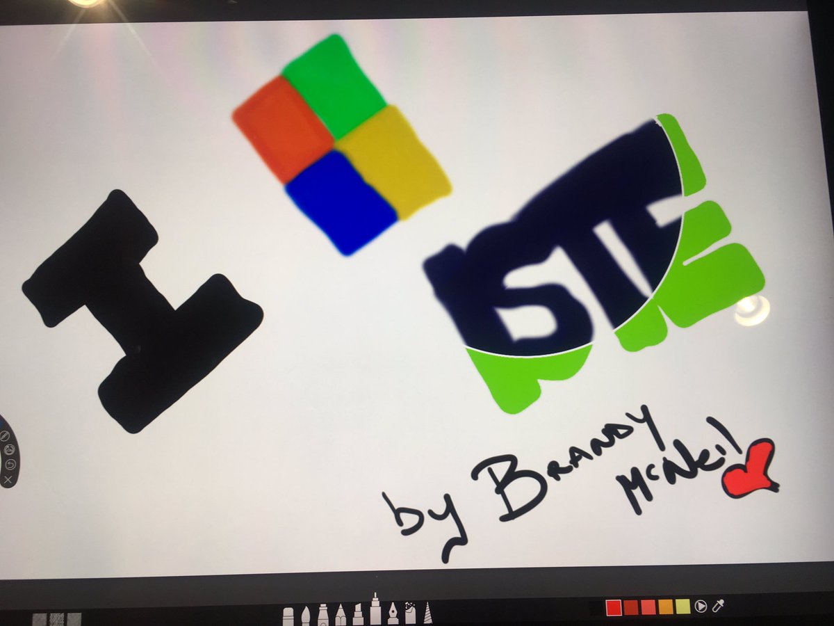 DrBrandyMcneil's tweet photo. Expounding on my badass drawing skills with the new #SurfaceStudio #Drawn2Surface #SurfaceEDU #Sweepstakes @MicrosoftEDU #microsoft https://t.co/JVSHaqksUg